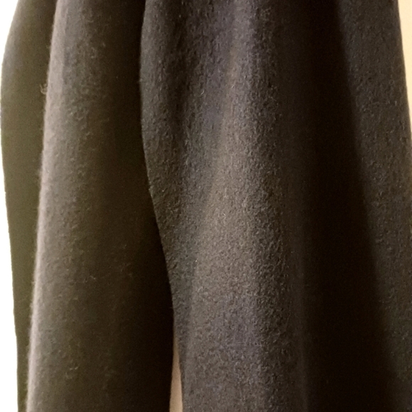 Cashmere wool blend soft NAVY blue lux scarf Jennie Liu. - Picture 10 of 11